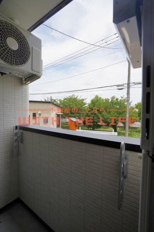 Tidy田代【キャッシュバック対象物件】のバルコニー|暖かな日差しのふりそそぐバルコニー