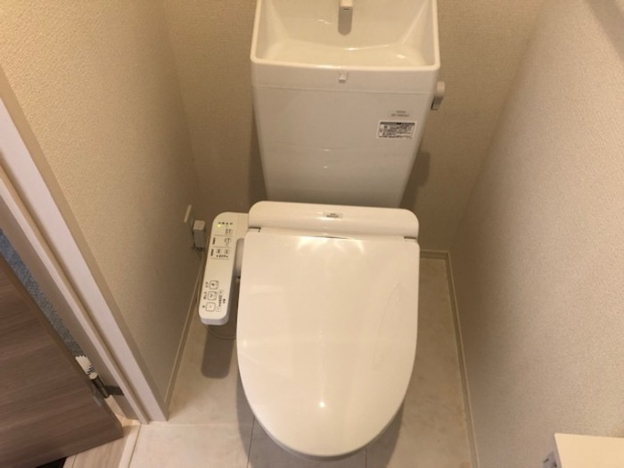 the Terrace 御井町のトイレ|シンプルで使いやすいトイレです