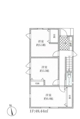 【間取り】 | 茅ヶ崎市松が丘2丁目中古戸建 | 1階