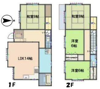 【間取り】 | 八街市文違　中古戸建 | 図面と現況に相違がある場合、現況を優先致します。