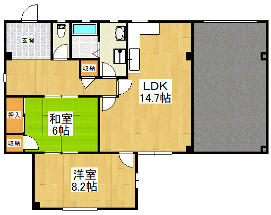 【間取り】 | 森井マンション