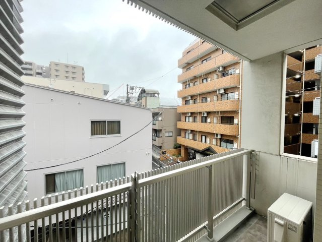 レルシール大島のバルコニー