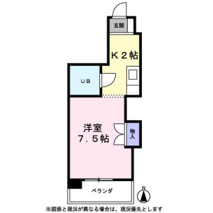 コーポ伊勢山の間取り