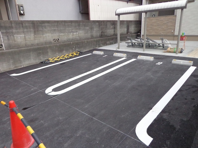コージーコートの駐車場