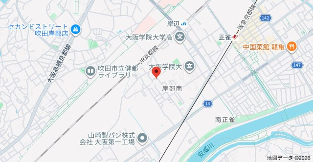 コージーコートの地図