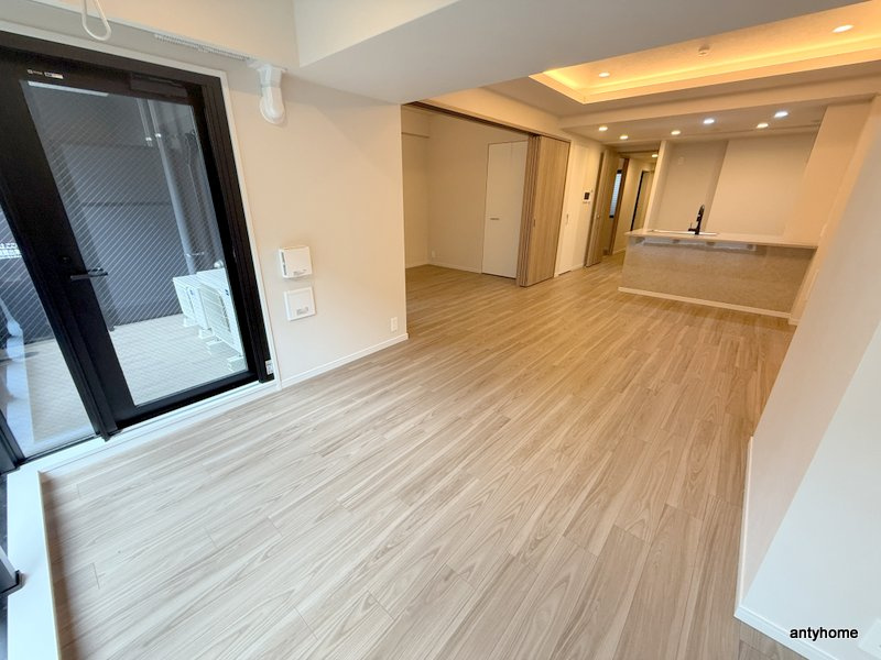 S-RESIDENCE谷町六丁目alo 仲介手数料無料の居間・リビング
