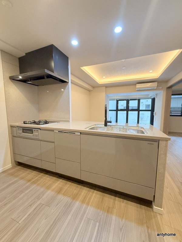 S-RESIDENCE谷町六丁目alo 仲介手数料無料のキッチン