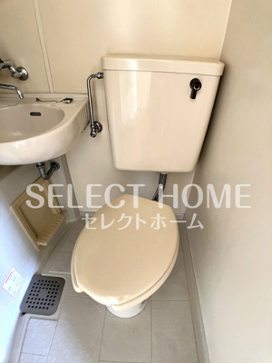 【トイレ】 | ツルタハイツＢ | シンプルで使いやすいトイレです