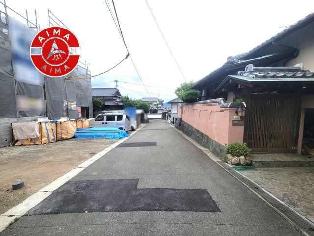 大野城市南ヶ丘3丁目第1-2棟（1号棟）の前面道路含む現地写真|前面道路です。