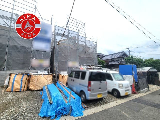 大野城市南ヶ丘3丁目第1-2棟（1号棟）の外観|デザイン性のある外観です。