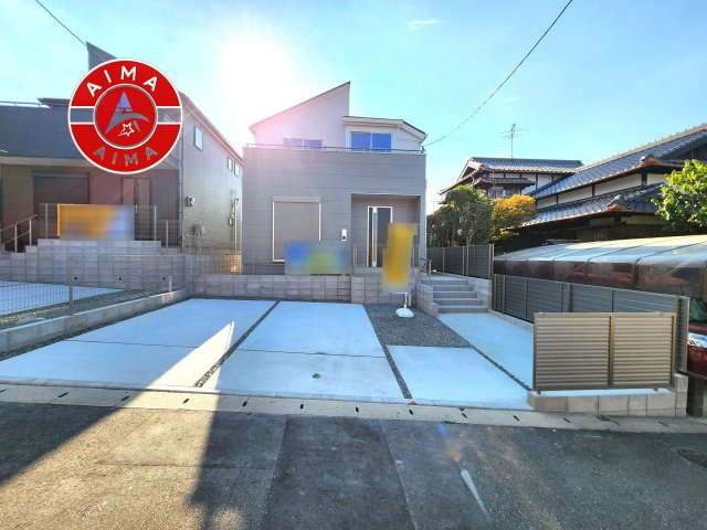 大野城市南ケ丘3丁目第1-2棟（1号棟）の外観|デザイン性のある外観です。