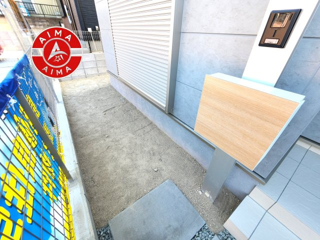 大野城市南ケ丘3丁目第1-2棟（1号棟）の外観|お庭で自由な時間を過ごせます。
