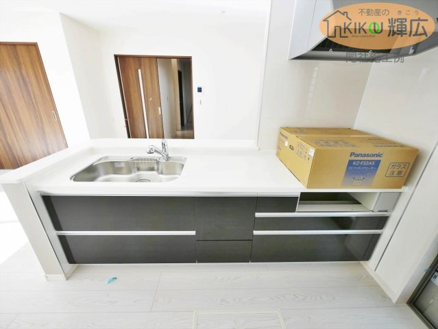姫路市西庄3期（全3棟）3号棟のキッチン|同社施工例です。