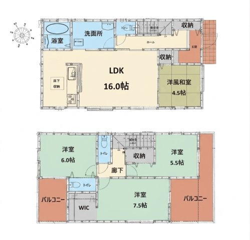 大野城市南ヶ丘3丁目第1-2棟（2号棟）の外観|外観も気になるポイント