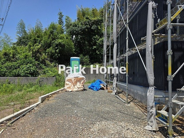 香美市土佐山田町植 ⑭ 新築戸建ての駐車場|2026.7月：建築中