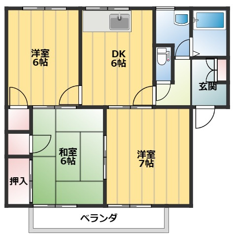 【間取り】 | リバティSETO1 | ※現況優先