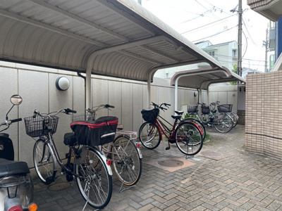【駐輪場】 | シャリエ豊中 | エイブルだけの嬉しいサービス、ご用意しております。詳細は、お気軽に当社までお問合せ下さいませ！