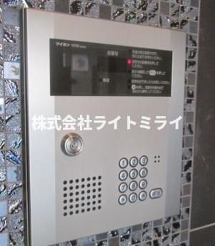 スパシエソリデ目黒のセキュリティ
