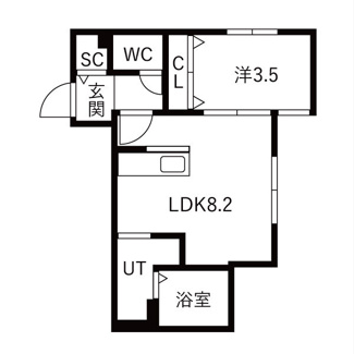 【間取り】 | サクランシェ宮の沢