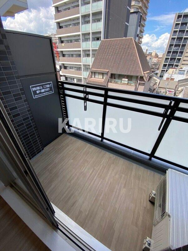 SHOKEN Residence大阪都島のバルコニー