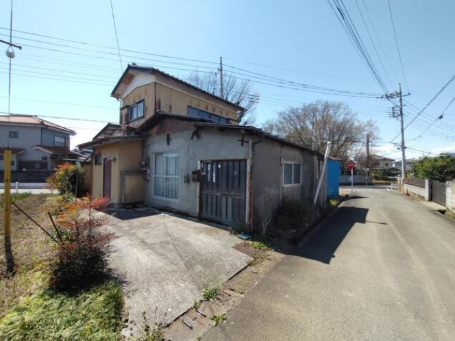 敷地面積47坪　売地　川越市古谷本郷の前面道路含む現地写真|北側4.2ｍ公道、11.3ｍ接道！二方道路！（南側7.7ｍ公道、10.3ｍ接道！）
