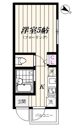 板橋区稲荷台のアパートの画像