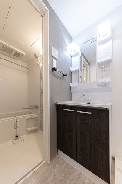 S-RESIDENCE高岳駅前awake(アウェイク)の洗面所