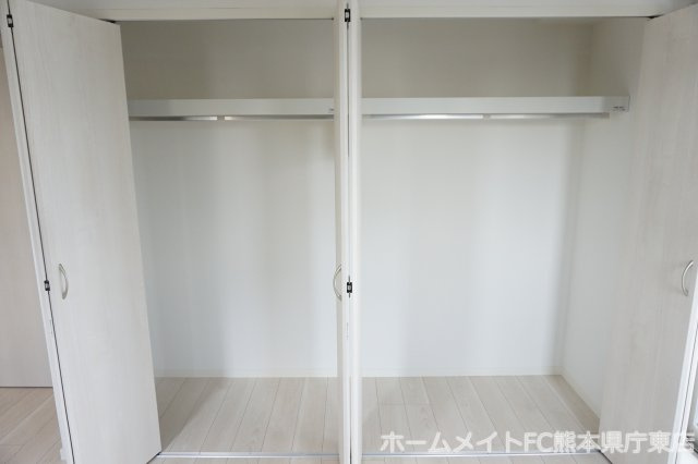 熊本市東区健軍２丁目の賃貸マンションの収納
