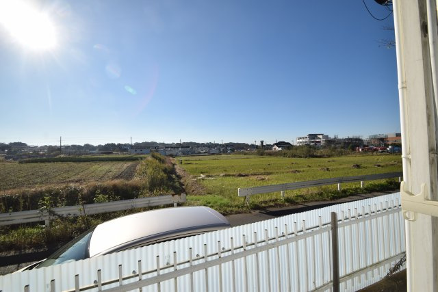 コーポ嵐川の展望|陽当り良好です