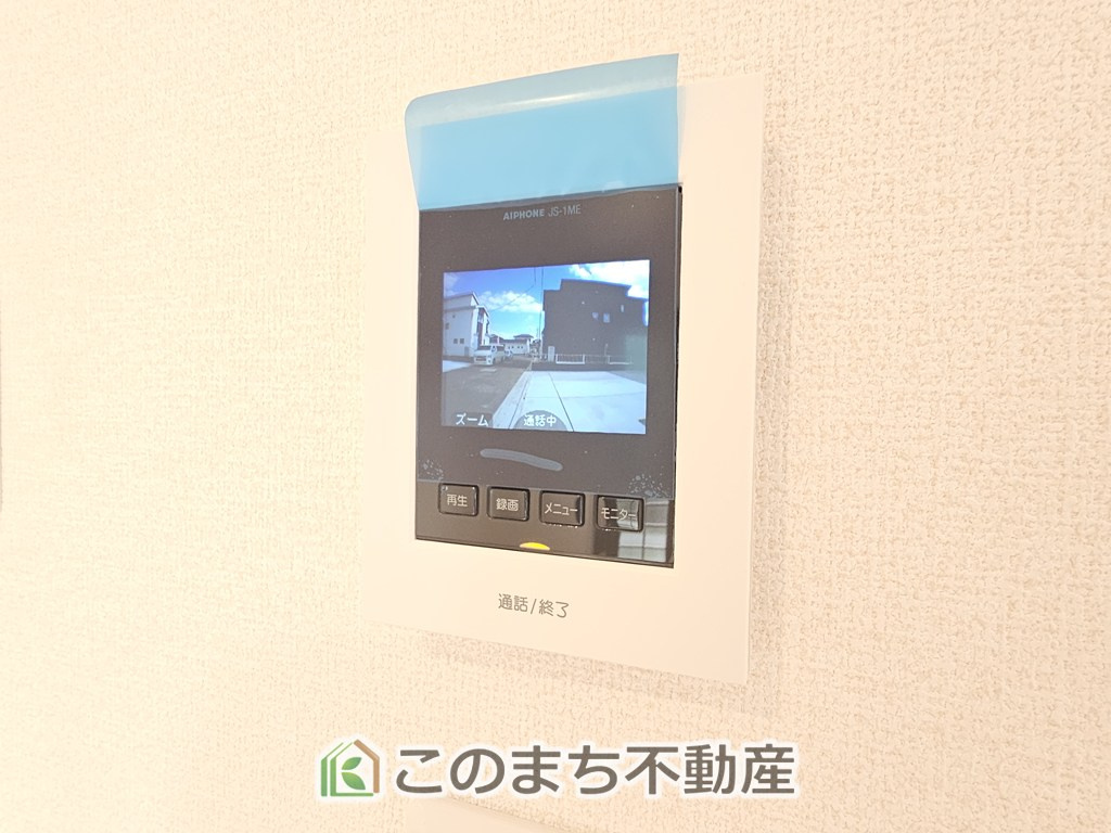 LiveleGarden.S下野市上大領の設備|モニタ付きインターホンで防犯面もしっかり安心♪