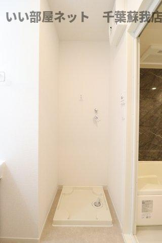 ドゥー・メゾン桜木の洗面所|洗濯機置場