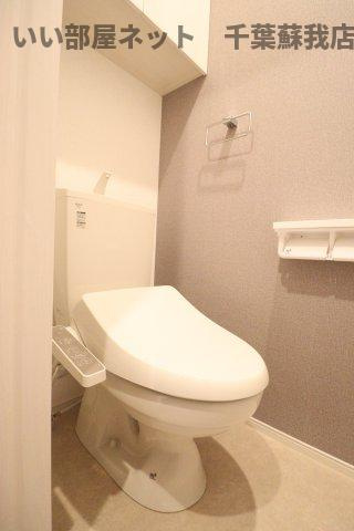 ドゥー・メゾン桜木のトイレ|落ち着いた色調のトイレです