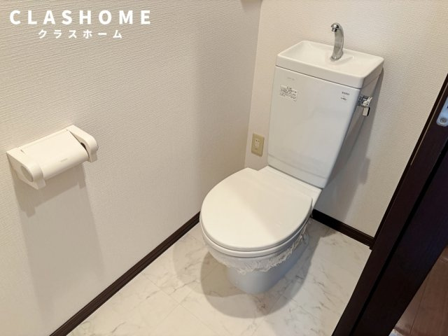 ウエスト加木屋　　刈谷市近郊の賃貸はクラスホーム刈谷店のトイレ