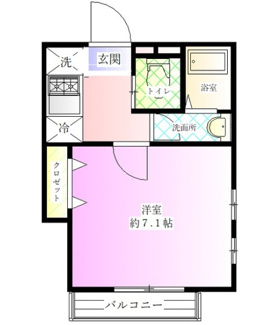 【間取り】 | アノンテラス万福寺 | 間取りです。