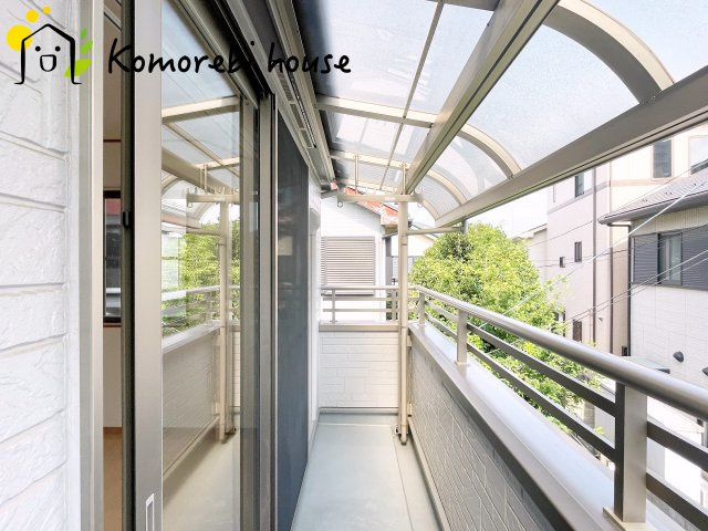 さいたま市大宮区土手町　中古一戸建てのバルコニー|バルコニーからの眺めを楽しみながら食事をしませんか