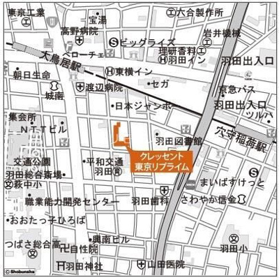 【地図】 | クレッセント東京リプライム