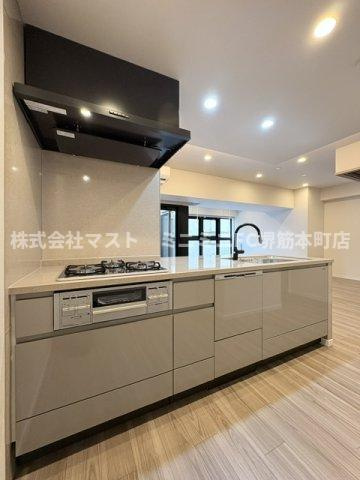 S-RESIDENCE谷町六丁目aloのキッチン