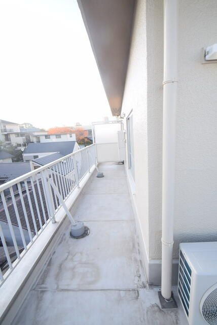 マンションヨネヤマのバルコニー