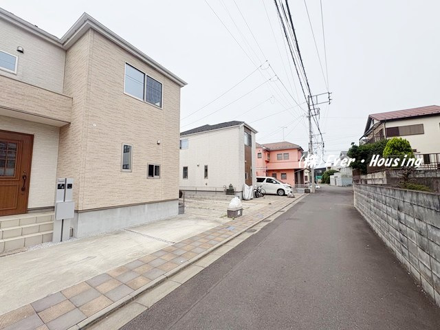 戸建 東久留米市下里６丁目の前面道路含む現地写真