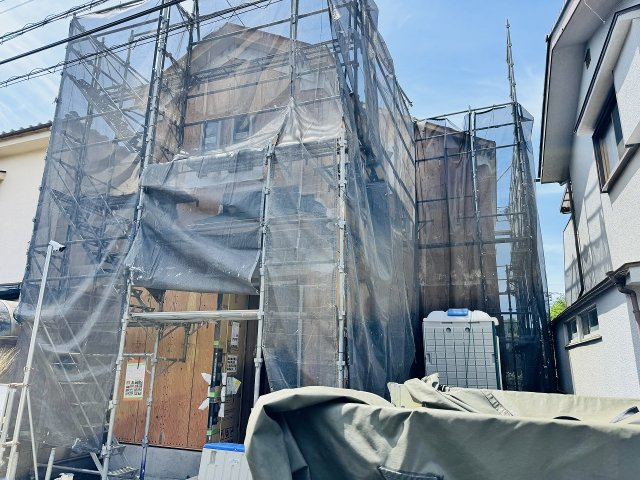 八王子市　泉町　新築一戸建て　８期の外観|～太陽光パネル搭載　省エネ性能認定　庭付き3LDKの新築一戸建て～