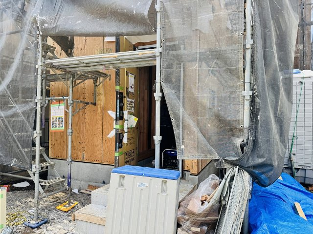 八王子市　泉町　新築一戸建て　８期の玄関|～現在建築中、詳細は当社までお気軽にお問合せ下さい～