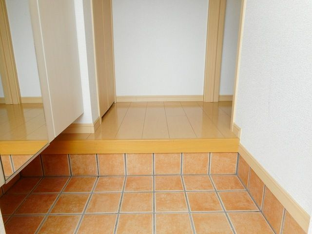 フィオーレ　Ⅲの玄関|毎日通る玄関はこちらです