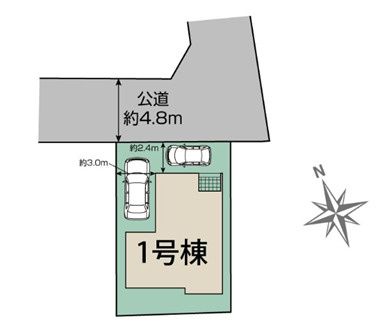 千葉市若葉区加曽利町　新築分譲住宅１号棟