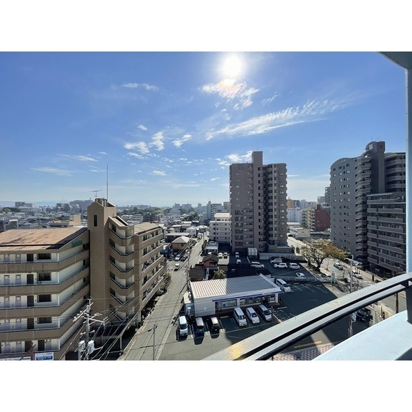 熊本市中央区水前寺３丁目の賃貸マンションの展望