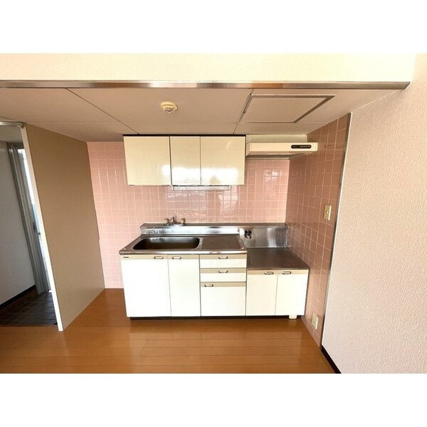 熊本市中央区水前寺３丁目の賃貸マンションのキッチン