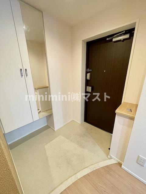 パークフラッツ安堂寺町の玄関|他号室参考写真