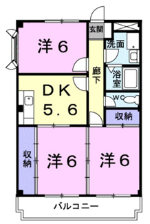 【間取り】 | サンマリッチ | 間取りです。
