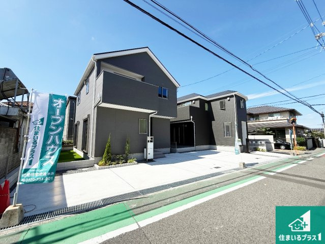 24(土)25(日)現地説明会！◆大阪狭山市茱萸木　第1期　新築一戸建ての外観|お客様に長く安心して住んでいだだける事にこだわった家づくり！住んでからのアフターサービスにもしっかりと取り組んでいます！
