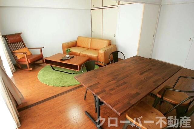 京都東山４０４棟の居間・リビング|※モデルルームイメージです