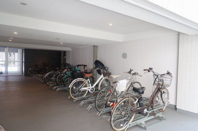 パークキューブ錦糸町の駐車場|駐輪場